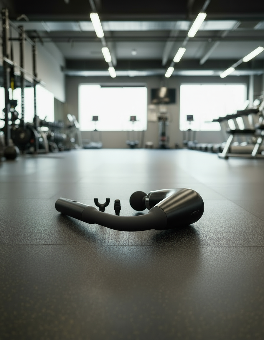 Long-Handle Massage Gun – Back & Neck Pain Relief