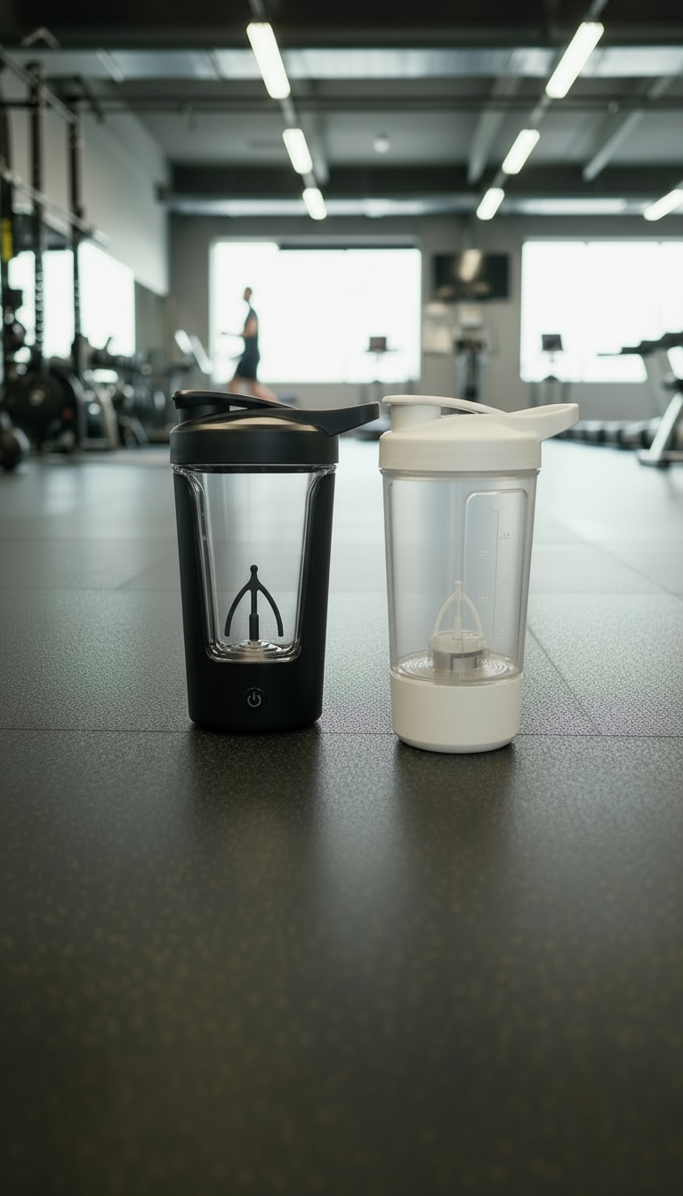 Electric shaker for mixing cocktails