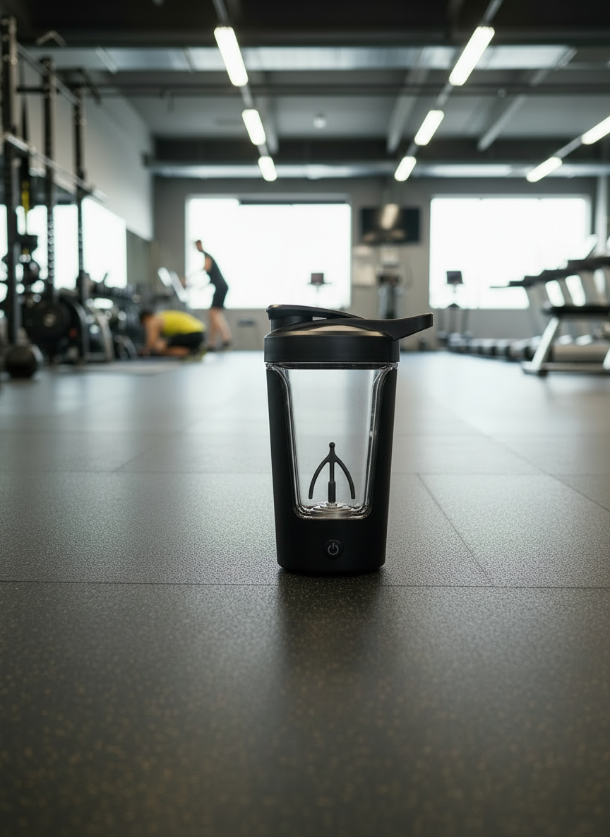 Electric shaker for mixing cocktails