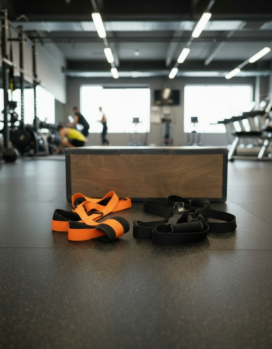 Pull Up Resistance Bands Set with Foot Support