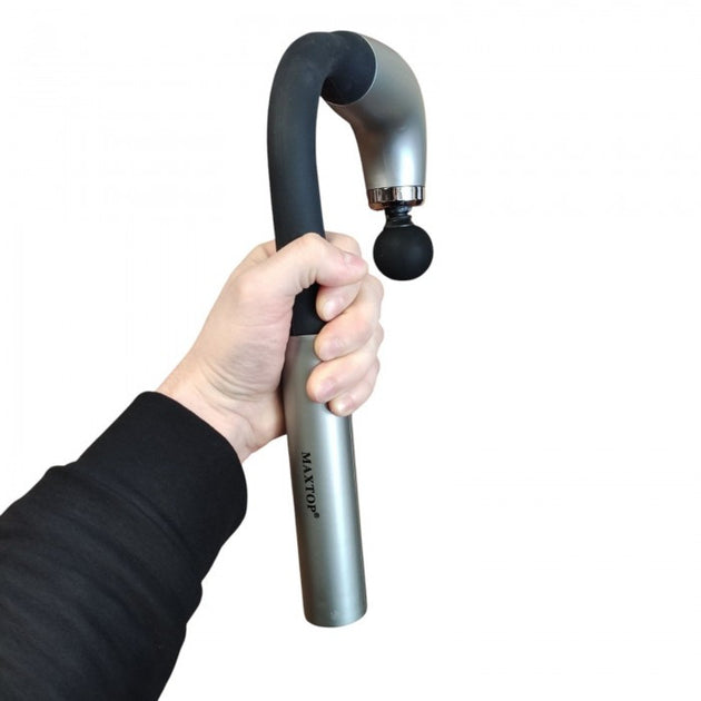 Long-Handle Massage Gun – Back & Neck Pain Relief