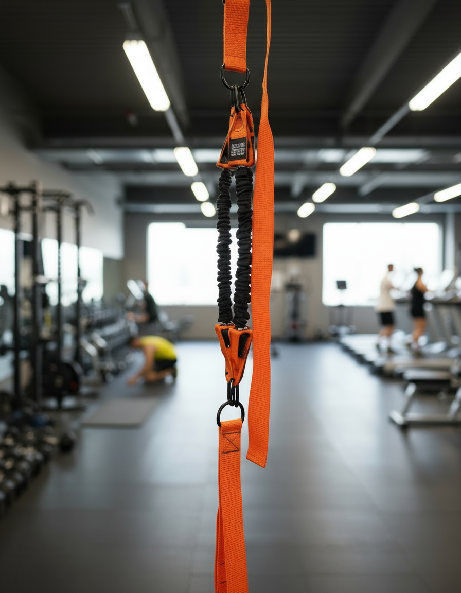 Pull Up Resistance Bands Set with Foot Support