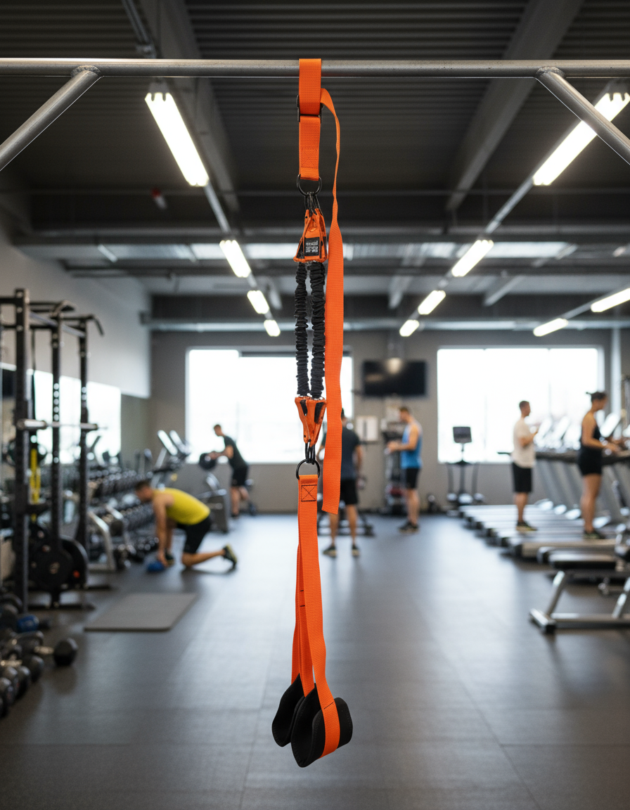Pull Up Resistance Bands Set with Foot Support