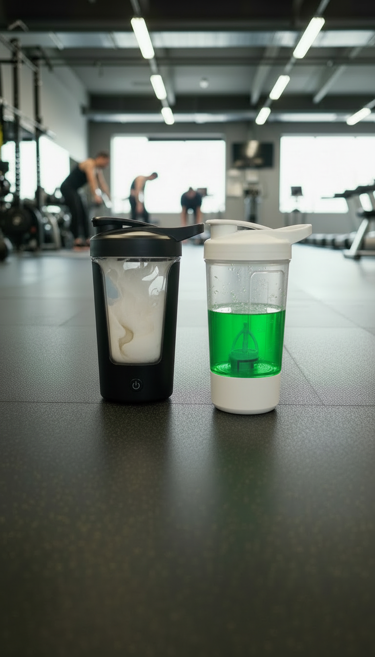 Electric shaker for mixing cocktails