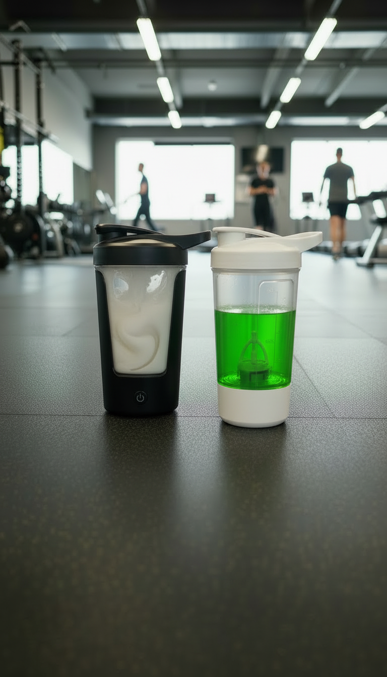 Electric shaker for mixing cocktails