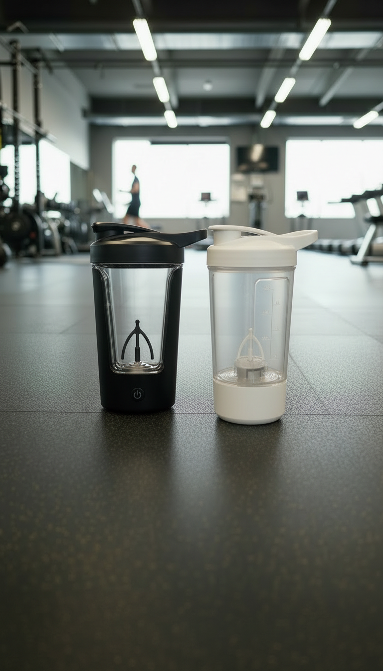 Electric shaker for mixing cocktails